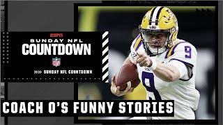 Coach O tells funny story about Joe Burrow’s toughness at LSU  NFL Countdown [upl. by Chobot]