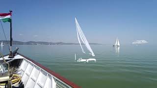 BALATON Schiffsrundfahrt  Auf dem Plattensee Ungarn  2024  Reise durch Ungarn [upl. by Aniretake]