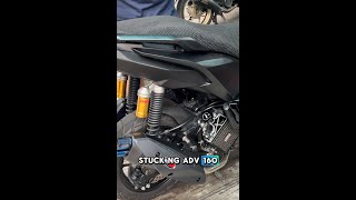 RS8 pipe kinabit sa ADV 160 conversion moditechhub3950 [upl. by Yzeerb]