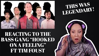 REACTING TO THE BASS GANG quotHOOKED ON A FEELINGquot FT TIM FOUST [upl. by Ettedanreb149]