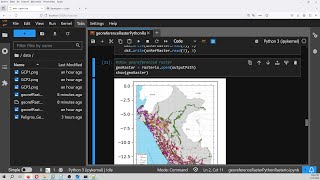 How to georeference a imageraster with Python and Rasterio  Tutorial [upl. by Christiano]