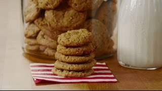 How to Make Oatmeal Peanut Butter Cookies  Cookie Recipes  Allrecipescom [upl. by Berneta456]