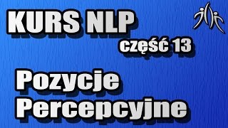 Patrz oczami innych  Pozycje percepcyjne  Asocjacja  Dysocjacja  NLP 13 [upl. by Ody]