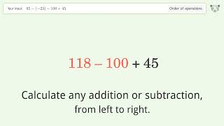 Master Order of Operations Solve 952310045 Step by Step [upl. by Kobi]