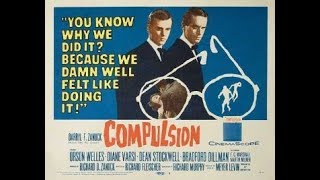 Nietzschean Atheism murder in 1959 “Compulsion” movie [upl. by Ihel]