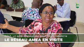 LE RÉSEAU AEMA EN VISITE  La GDIZ un pole stratégique pour lagroindustrie [upl. by Ettennyl]