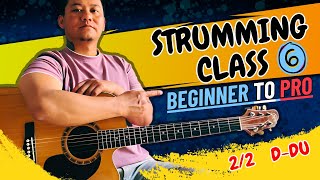 22 Guitar Strumming Lesson 6 Beginner to Pro Strumming Tutorial [upl. by Wightman]