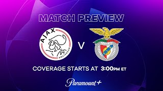 Ajax vs Benfica Champions League Round of 16 Matchday Preview and Predictions [upl. by Marela]