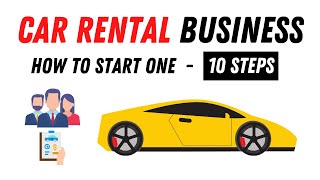 How To Start a CAR RENTAL BUSINESS in 10 Steps Animated [upl. by Jean-Claude]