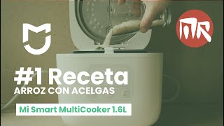 Xiaomi Mi Smart MultiCooker  1 Receta  Arroz con acelgas [upl. by Shamus]