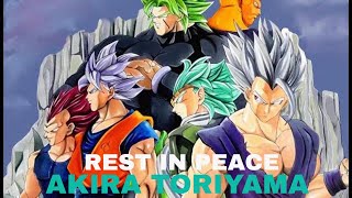 AKIRA TORIYAMA tribute  Tournament Of POwer 2 akiratoriyama goku vegeta gohan broly dbsmanga [upl. by Arelus17]