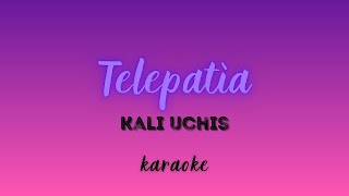 Kali Uchis Telepatia Karaoke [upl. by Auqenaj]