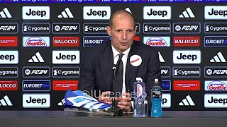 ALLEGRI post JuveInter 11 conferenza stampa quotLavoriamo sul pressing alto equilibrato Vlahovicquot [upl. by Manouch]