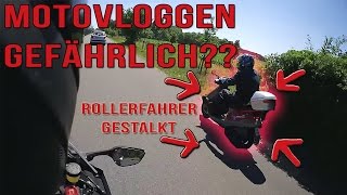 IST MOTOVLOGGEN GEFÄHRLICH   NINJA ZX10R MOTOVLOG 88 [upl. by Pete]