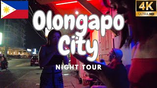 4K Olongapo City Night Tour [upl. by Nairehs]