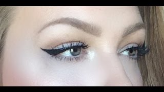 How To Winged Liner For Hooded Lids and Downturned Eyes [upl. by Ilram]