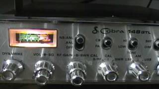 Cobra 148 GTL AM  SSB CB radio overview with modifications by CBradiomagazinecom [upl. by Azil401]