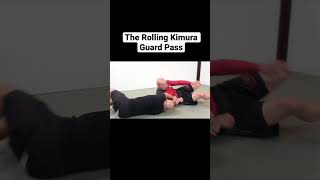 The rolling kimura guard pass sets up lots of submissions Full breakdown on my YouTube channel [upl. by Emmerich]