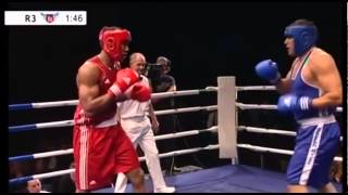 Anthony Joshua Finchley v Fayz Abbas Northside 2011 ABA final [upl. by Lanuk]