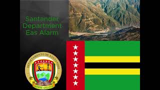 Santander Department Eas Alarm Department Own By Colombia [upl. by Yattirb158]