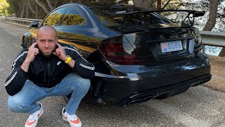 J’ENVOIE MA C63 AMG BLACK SÉRIES EN ENFER 😈🔥  ELLE FAIT PEUR 😱😨 [upl. by Allistir]