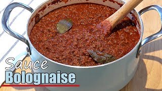 Sauce Bolognaise Recette Facile la meilleure [upl. by Kristi]