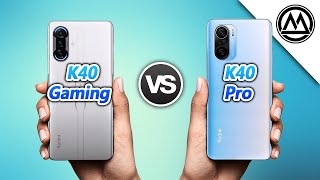 Xiaomi Redmi K40 Gaming vs Xiaomi Redmi K40 Pro [upl. by Beetner]