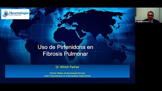 Uso de Pirfenidona en fibrosis pulmonar idiopática  Dr Alfredo Pachas [upl. by Eidda466]