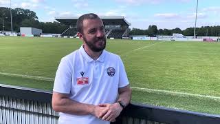 AFCRDTV PostMatch Reaction 202425  Emirates FA Cup Corby Town A [upl. by Konstanze907]