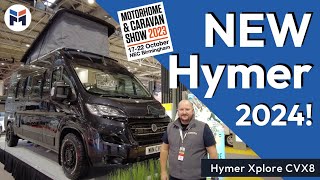 Hymer Xplore CVX8 Review form the NEC Motorhome and Caravan Show [upl. by Dupuy]