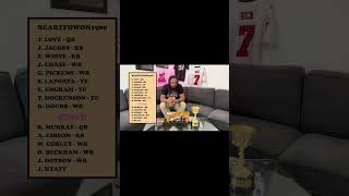 2024 WAFERZ FANTASY FOOTBALL DRAFT REVIEW BEARTFDOWN1980 [upl. by Sisi549]