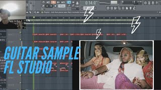 HOW TO MAKE A GUITAR BEAT LIKE GUNNA USING SAMPLES IN FL STUDIO EASY FOR BEGINNERS USING LOOPERMAN [upl. by Haidadej]