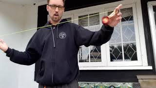 1a Yoyo trick tutorial  overhand bind [upl. by Eceinaj]