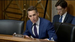 Hawley Confronts Biden Director Over Admins Hostile Takeover Of Missouri Family Farms [upl. by Yderf]