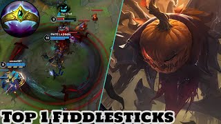 Wild Rift Fiddlesticks  Top 1 Fiddlesticks Gameplay Rank Grandmaster [upl. by Scibert]