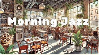 Good Morning Jazz  Breakfast and Coffee  1 Hour Lively Jazz Music [upl. by Herwin]