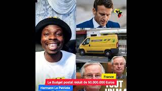 👉🏿🔴🔵⚫️ Urgent  DÉFICIT BUDGÉTAIRE EN FRANCE LA POSTE PERD 50 MILLIONS DEUROS [upl. by Atteyek890]