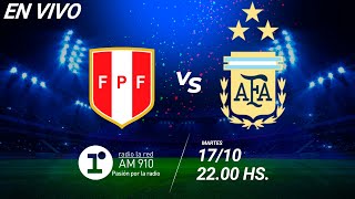 PERÚ VS ARGENTINA  EN VIVO  ELIMINATORIAS SUDAMERICANAS [upl. by Fulvi]