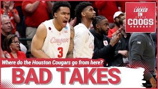 Bad Takes What do we Take Away from Houston Cougars Season Ending [upl. by Ettena]