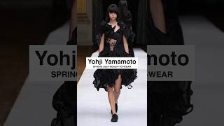 Yohji Yamamoto SPRING 2024 READYTOWEAR  Fashion Trend yohjiyamamoto [upl. by Stanfill880]