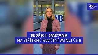 Bedřich Smetana na stříbrné pamětní minci ČNB [upl. by Odla]