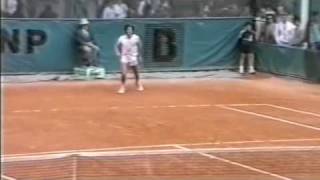 Tomas CarbonellAlberto Mancini Roland Garros 86 [upl. by Anna-Maria]