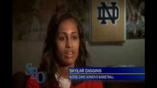 SBO Skylar Diggins Basketball Injuries [upl. by Eecyak843]