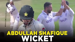 Abduallh Shafique Wicket  Pakistan vs England  1st Test Day 4 2024  PCB  M3G1K [upl. by Ogait]