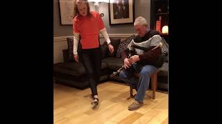 St Patricks Day SeanNós Dance with uilleann pipes [upl. by Haek369]