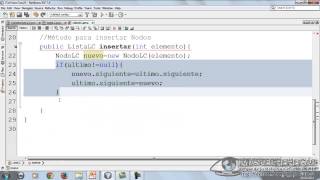 23  Listas Circulares Creación e Inserción EDDJava [upl. by Arnuad]