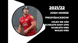 PLAYER HIGHLIGHTS 202122  JOSH MORSE  PROPBACKROW [upl. by Renrew]