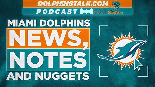 Miami Dolphins News Notes and Nuggets [upl. by Benoite]