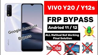 Vivo Y20 Frp Bypass 2024  Reset Google Account Lock Android 11  12  Without PC  Vivo Frp Bypass [upl. by Aryas681]