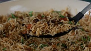 Middle Eastern Basmati Rice Pilaf Recipe [upl. by Cressler215]